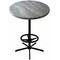 Holland Bar Stool Co 42" Tall In/Outdoor All-Season Table, 36" dia. Greystone Top OD21642BWOD36RGryStn - alternate 1
